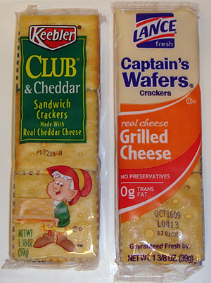 Cheese and Crackers: Keebler vs Lance — Second Rate Snacks