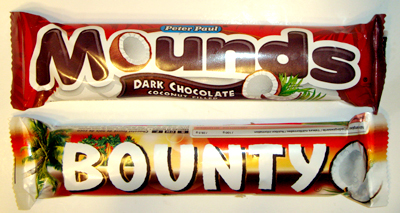 Buy Bounty Chocolate Bar 57 Gm Pouch Online At Best Price of Rs 60 -  bigbasket